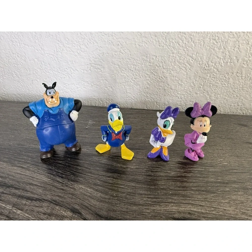 Vintage Disney PVC Figure Collectible Toy Cake Topper Lot Of 10